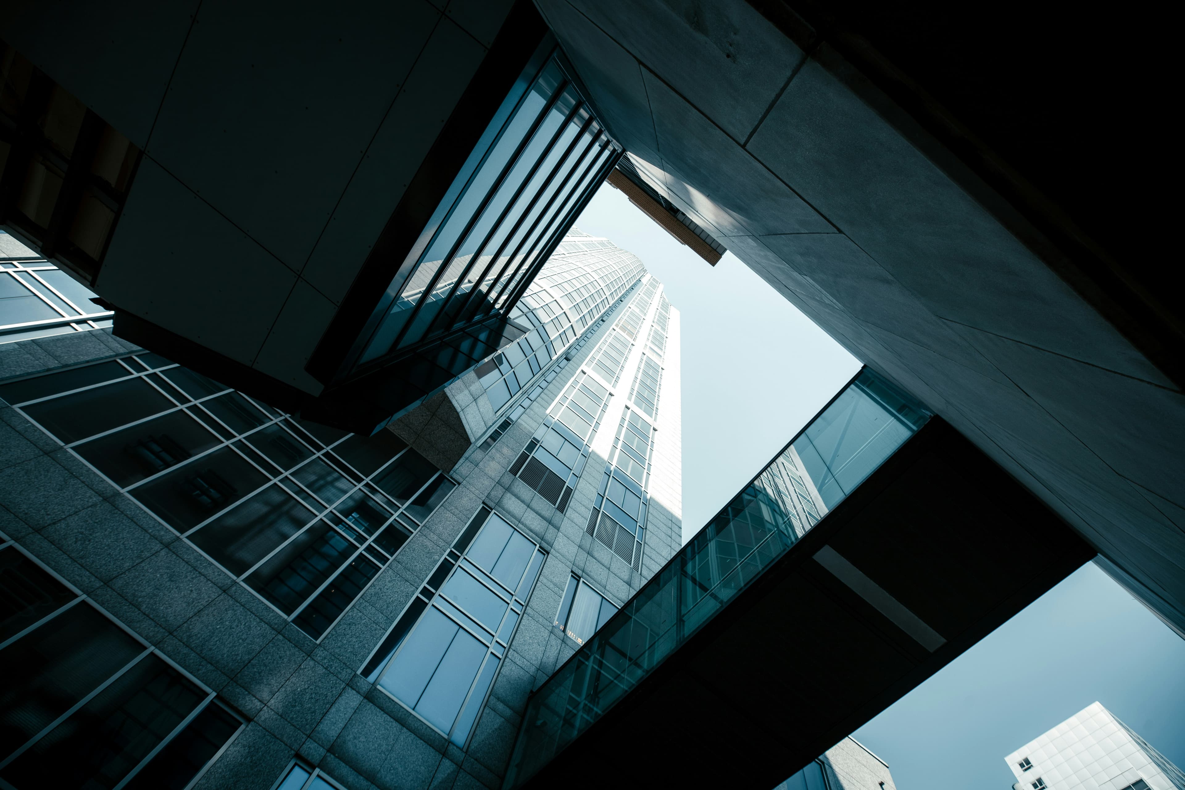 Modern institutional buildings representing Nordic and European operational context